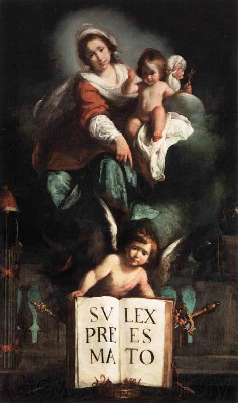 Bernardo Strozzi The Madonna of Justice Norge oil painting art